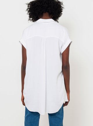 Bílá dlouhá košile CAMAIEU