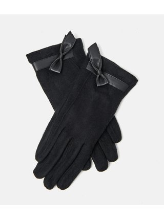 Čierne rukavice CAMAIEU
