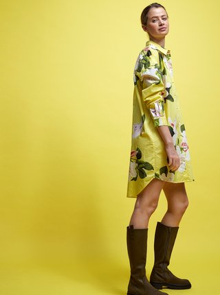 Letné a plážové šaty pre ženy VERO MODA - žltá