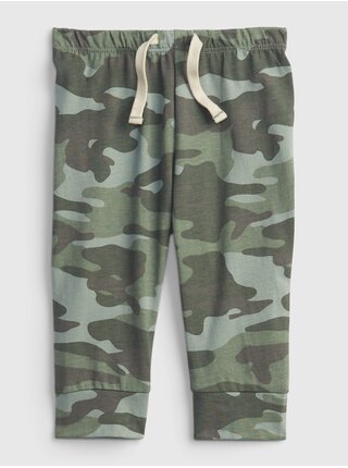Zelené klučičí baby tepláky organic catton mix and match pants GAP