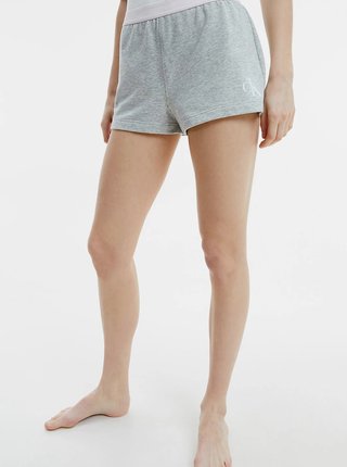 Šedé dámské domácí kraťasy Short Calvin Klein Underwear