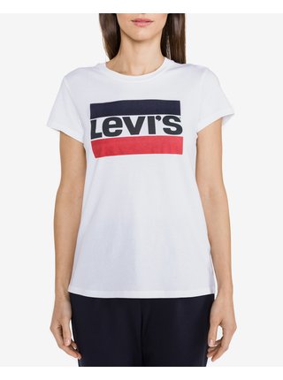 Bílé dámské tričko Levi's® The Perfect 