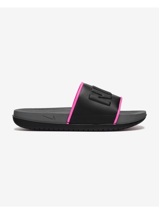Papuče, žabky pre ženy Nike - čierna, sivá