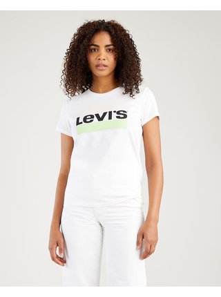 Tričká s krátkym rukávom pre ženy Levi's® - biela