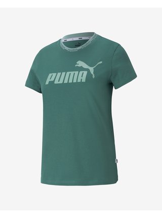 Tričká s krátkym rukávom pre ženy Puma - zelená