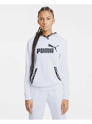 Mikiny pre ženy Puma - biela