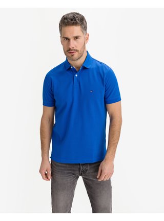 Modré pánské polo tričko Tommy Hilfiger