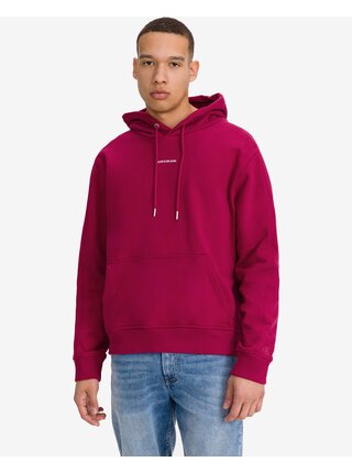 Růžová pánská mikina Calvín Klein Jeans 