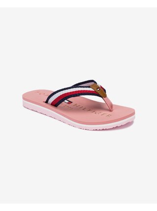 Papuče, žabky pre ženy Tommy Hilfiger - ružová
