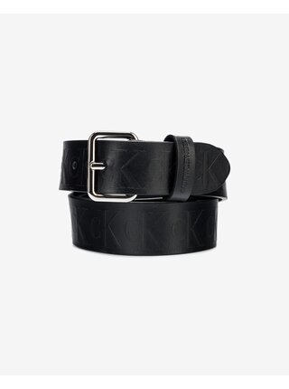 Černý dámský kožený pásek Calvin Klein Jeans