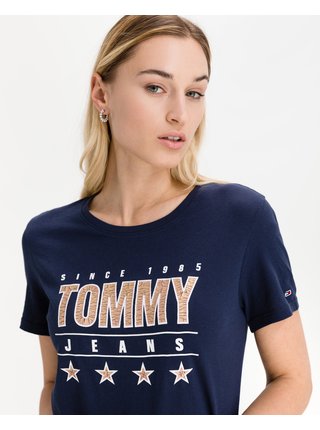 Slim Metallic Triko Tommy Jeans