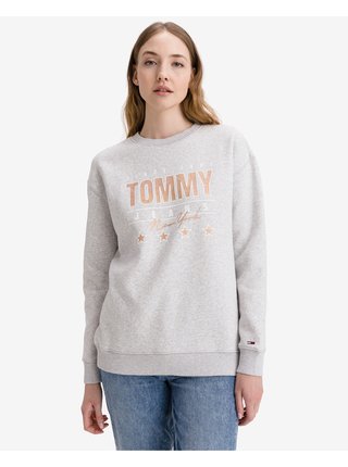Mikiny pre ženy Tommy Jeans - sivá