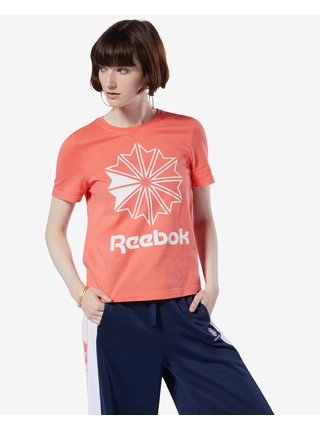 Tričká s krátkym rukávom pre ženy Reebok Classic - oranžová