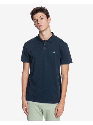 Tmavě modré pánské polo tričko Quiksilver Essential Polo