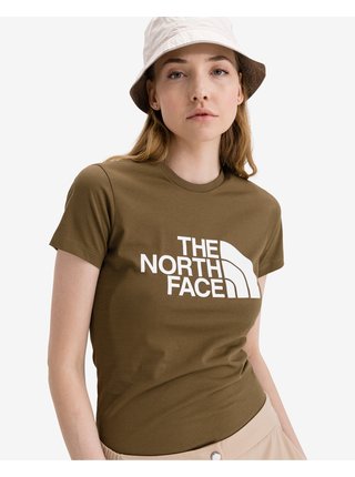 Tričká s krátkym rukávom pre ženy The North Face - hnedá