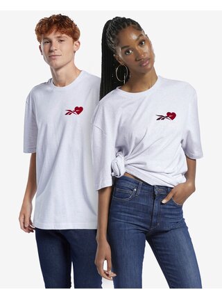 Tričká s krátkym rukávom pre mužov Reebok Classic - biela