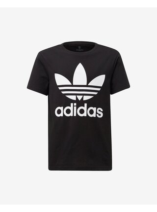 Černé dětské tričko adidas Originals