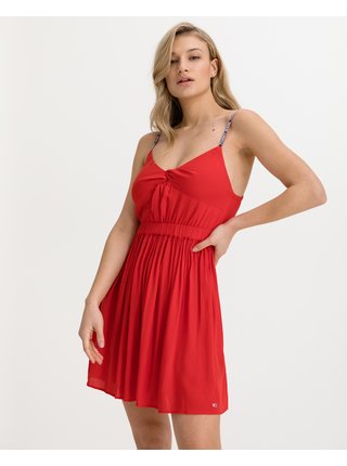 Šaty na denné nosenie pre ženy Tommy Hilfiger - červená