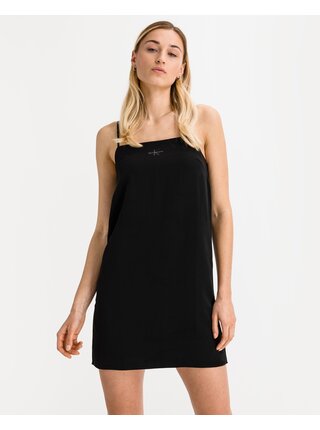 Černé dámské šaty Calvin Klein Jeans  Monogram Cami