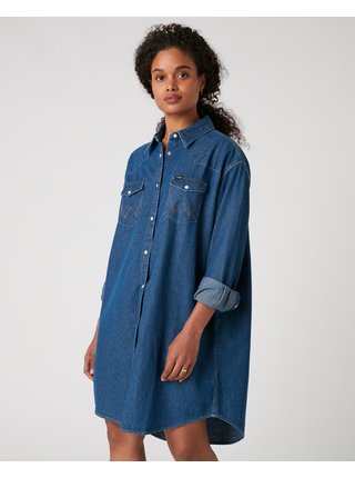 Šaty na denné nosenie pre ženy Wrangler - modrá