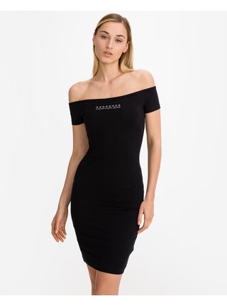 Stretch Off-Shoulder Šaty Calvin Klein