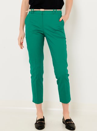Nohavice pre ženy CAMAIEU - zelená