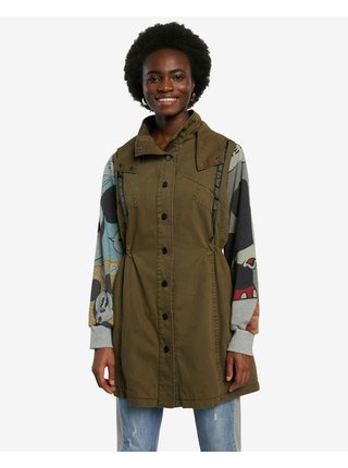 Kabáty pre ženy Desigual - zelená