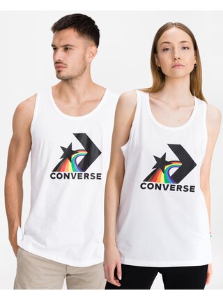 Tielka pre mužov Converse - biela