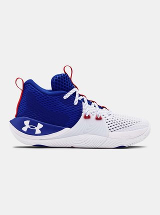 Boty Under Armour GS Embiid 1-WHT