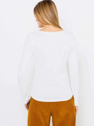 Topy a tričká pre ženy CAMAIEU - biela