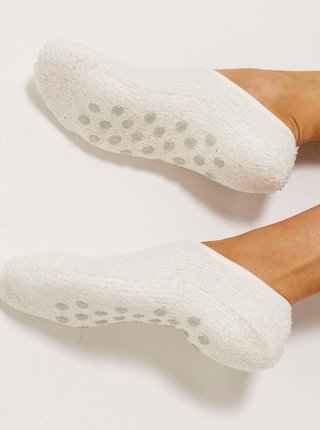 Ponožky pre ženy CAMAIEU - sivá, biela