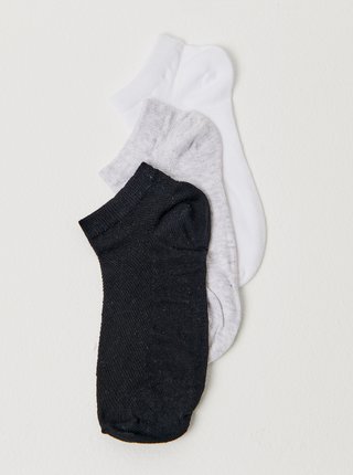 Ponožky pre ženy CAMAIEU - čierna, biela