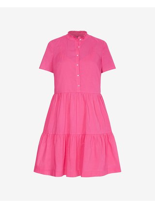 Košeľové šaty pre ženy Tommy Hilfiger - ružová
