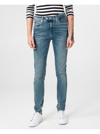 Modré dámské skinny fit džíny Calvin Klein Jeans