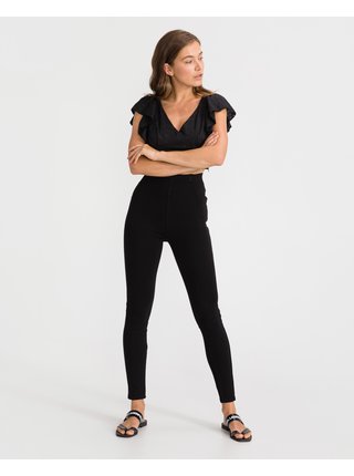 Skinny fit pre ženy Salsa Jeans - čierna