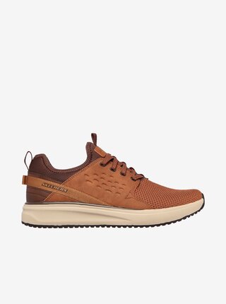 Hnědé pánské tenisky Skechers