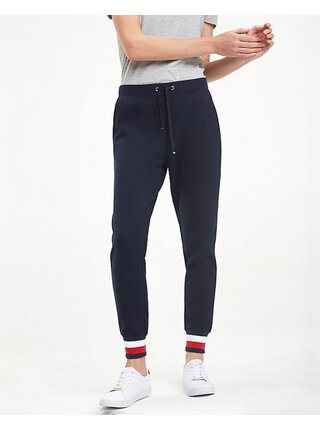 Tmavě modré dámské tepláky Tommy Hilfiger