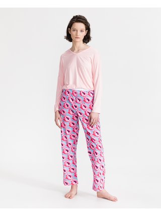 Pyžamká pre ženy Calvin Klein - ružová