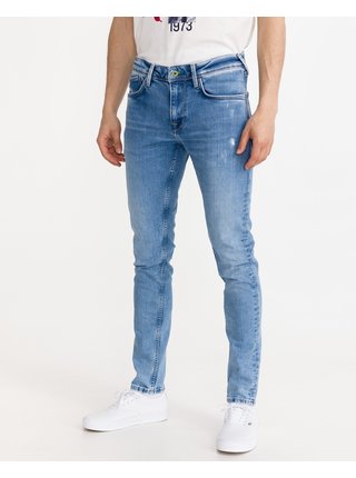 Skinny fit pre mužov Pepe Jeans - modrá