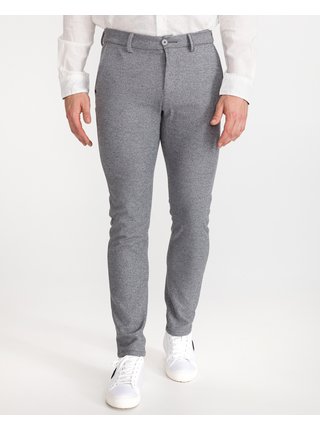 Voľnočasové nohavice pre mužov Tom Tailor - sivá