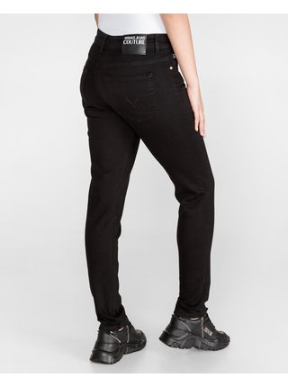 Skinny fit pre ženy Versace Jeans Couture - čierna