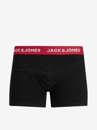 Sada tří vzorovaných  boxerek Jack & Jones Flower