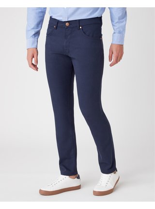 Voľnočasové nohavice pre mužov Wrangler - modrá