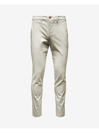 Voľnočasové nohavice pre mužov GAP - biela