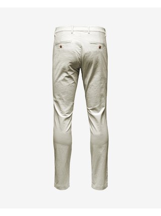 Voľnočasové nohavice pre mužov GAP - biela