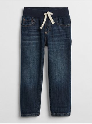 Modré klučičí džíny pull-on slim jeans with Washwell