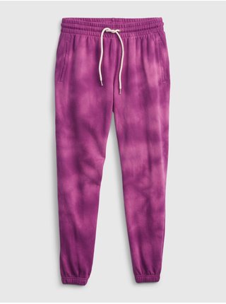 Růžové dámské tepláky vintage soft classic joggers