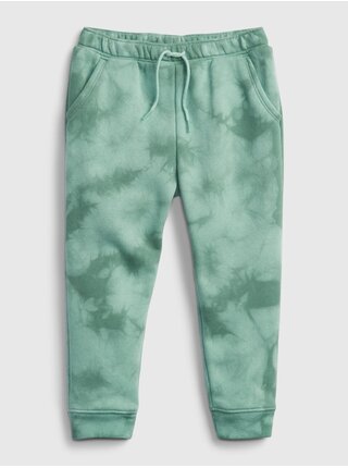 Zelené holčičí tepláky fash fleece joggers
