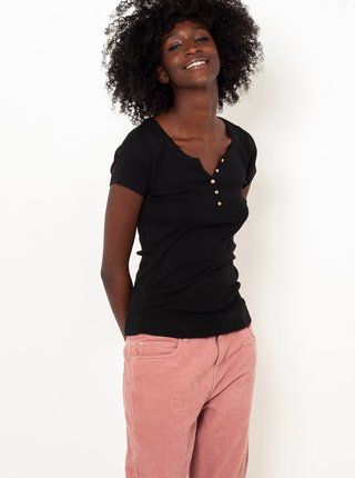 Topy a tričká pre ženy CAMAIEU - čierna