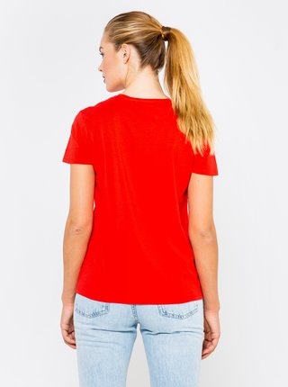 Červené basic tričko CAMAIEU